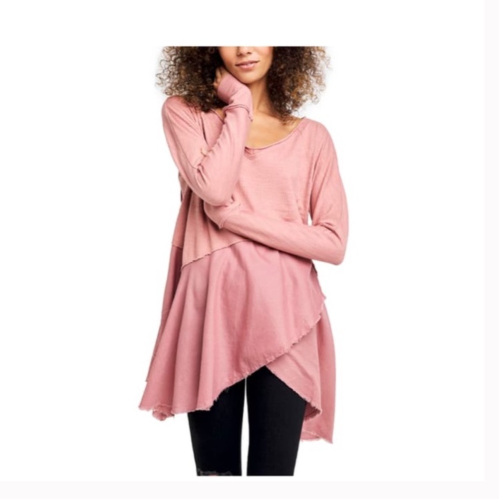 NEW FREE PEOPLE Comin In Hot Tunic In Oh Bloom, S